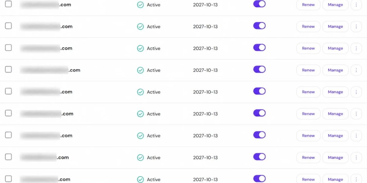 Verified Secondary Domains